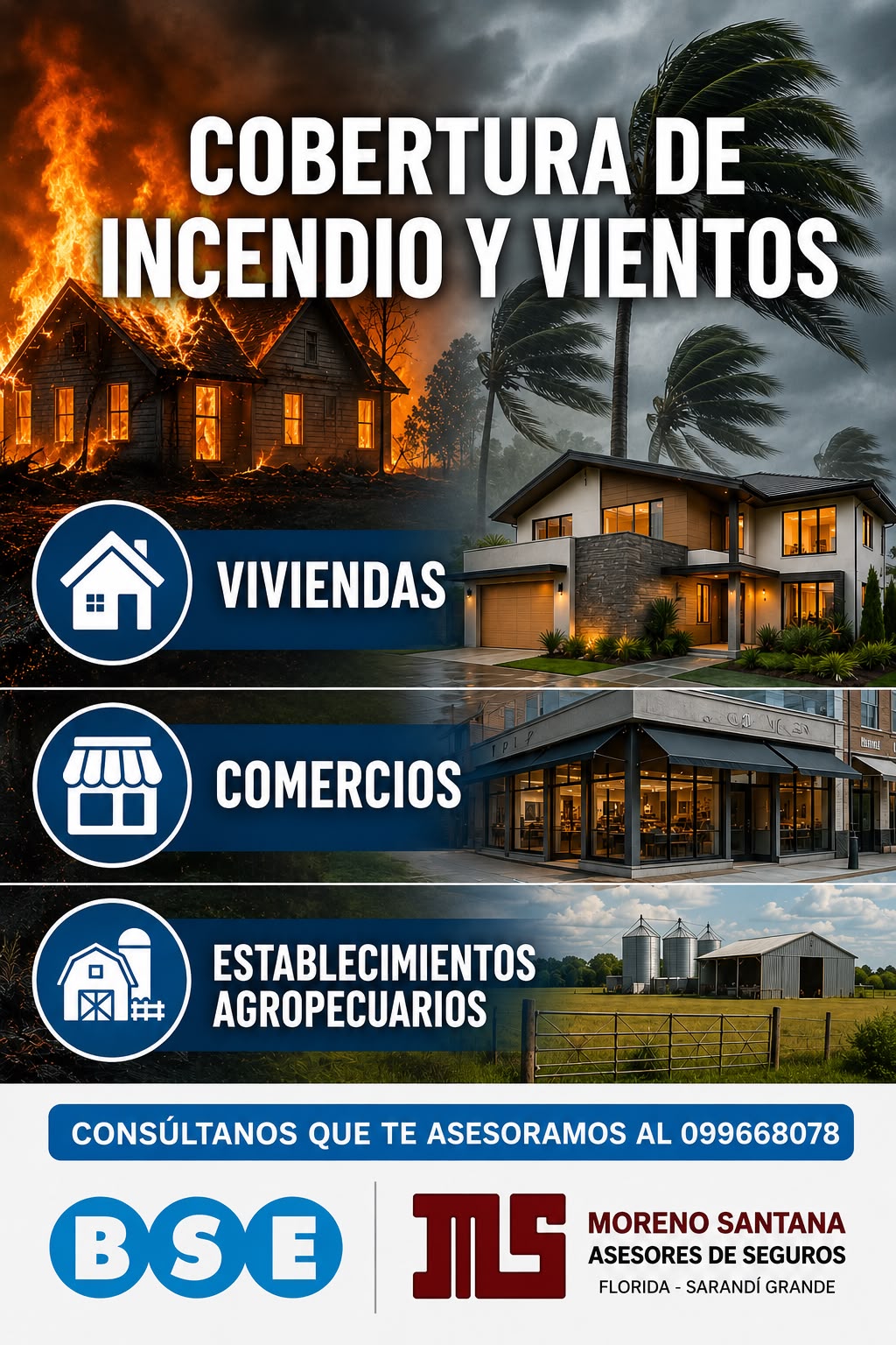 COBERTURA DE INCENDIO Y VIENTOS